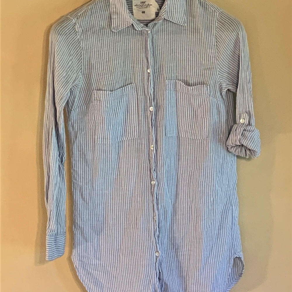 Blue/White L.O.G.G. Convertible Long sleeve 4